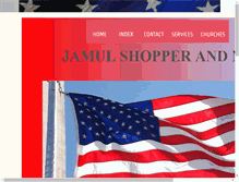 Tablet Screenshot of jamulshopperandnews.com